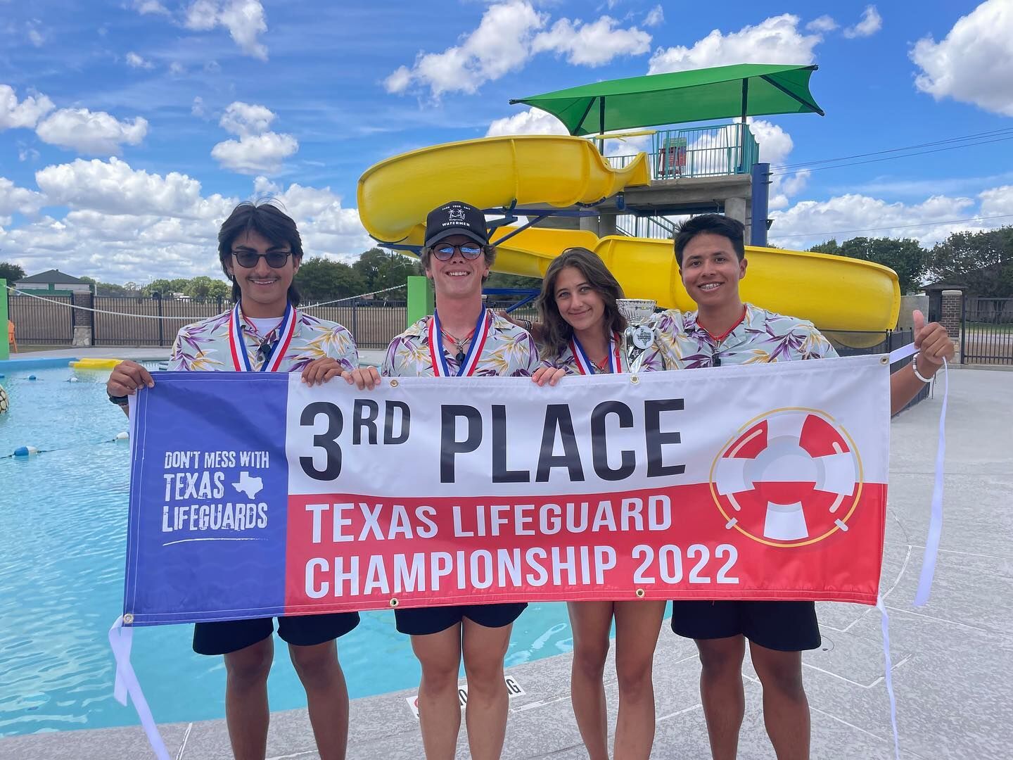 Kerrville competitive lifeguard team